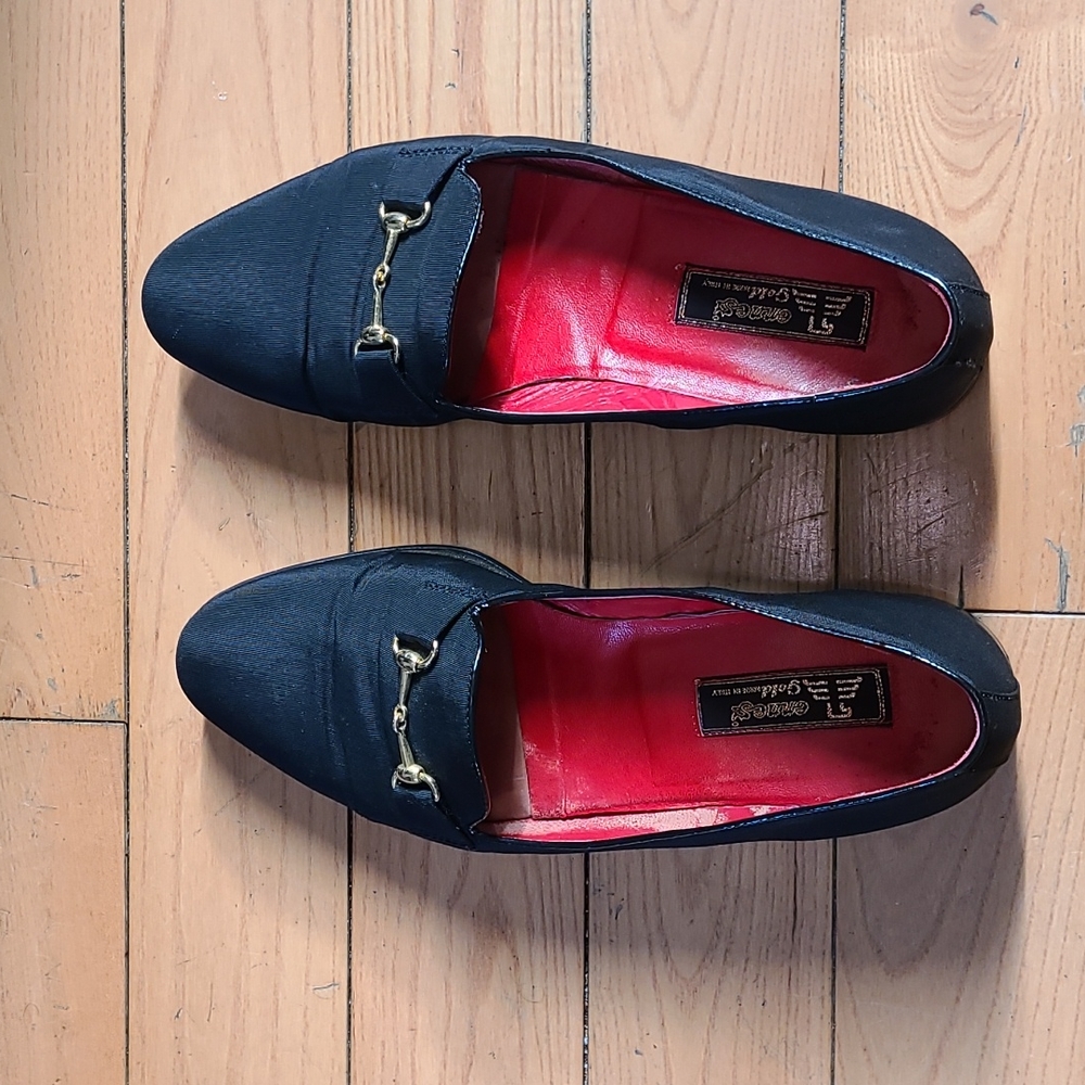 Ennesi Italian Loafers in black US size 11 M